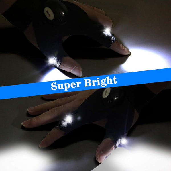 Guantes Linterna LED Manos Libres