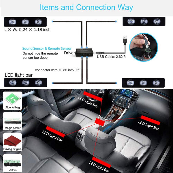 Luces Estrella de Auto Mágicas