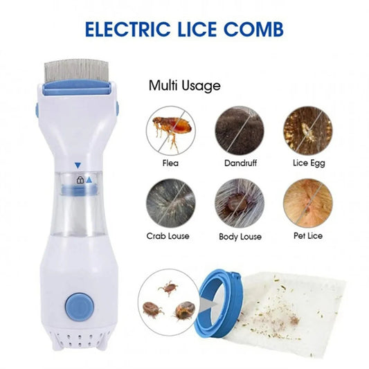 Cepillo Eléctrico Anti Pulgas
