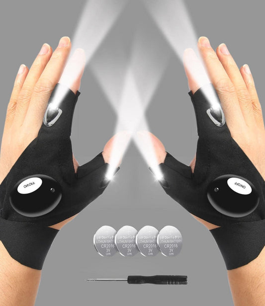 Guantes Linterna LED Manos Libres