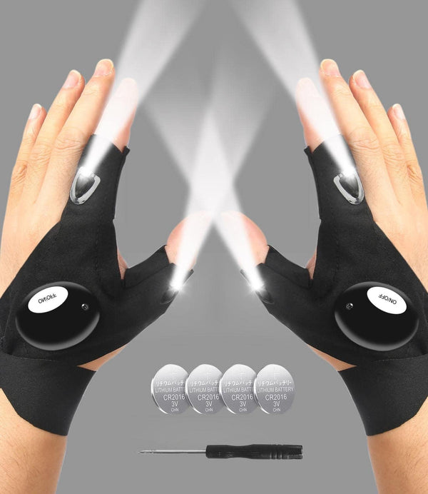 Guantes Linterna LED Manos Libres